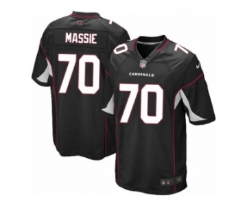 Men's Nike Arizona Cardinals #70 Bobby Massie Game Black Alternate NFL Jersey