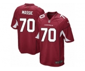 Men's Nike Arizona Cardinals #70 Bobby Massie Game Red Team Color NFL Jersey