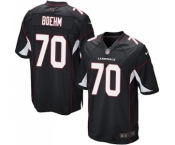 Men's Nike Arizona Cardinals #70 Evan Boehm Game Black Alternate NFL Jersey