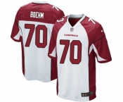 Men's Nike Arizona Cardinals #70 Evan Boehm Game White NFL Jersey