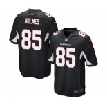 Men's Nike Arizona Cardinals #85 Gabe Holmes Game Black Alternate NFL Jersey