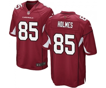 Men's Nike Arizona Cardinals #85 Gabe Holmes Game Red Team Color NFL Jersey