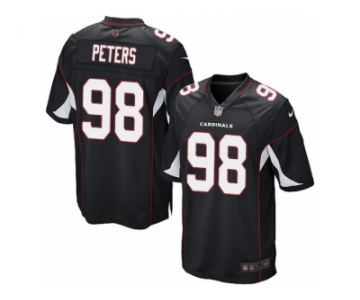 Men's Nike Arizona Cardinals #98 Corey Peters Game Black Alternate NFL Jersey