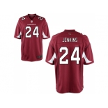 Nike Arizona Cardinals #24 Mike Jenkins Cardinal Game Jersey