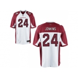 Nike Arizona Cardinals #24 Mike Jenkins White Game Jersey