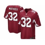 nike nfl jerseys arizona cardinals #32 mathieu red[game]