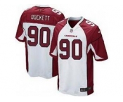 nike nfl jerseys arizona cardinals #90 dockett white[game]