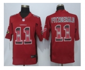 2015 new nike arizona cardinals #11 fitzgerald red strobe jerseys[limited]