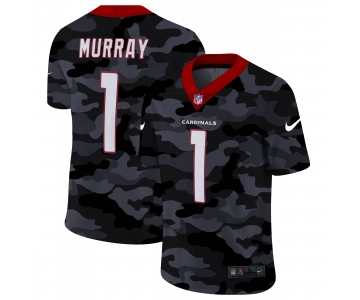 Arizona Cardinals #1 Kyler Murray Men's Nike 2020 Black CAMO Vapor Untouchable Limited Stitched NFL Jersey