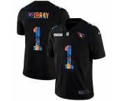 Arizona Cardinals #1 Kyler Murray Men's Nike Multi-Color Black 2020 NFL Crucial Catch Vapor Untouchable Limited Jersey