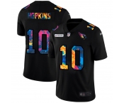 Arizona Cardinals #10 DeAndre Hopkins Men's Nike Multi-Color Black 2020 NFL Crucial Catch Vapor Untouchable Limited Jersey