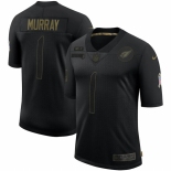 Men Arizona Cardinals #1 Kyler Murray Nike 2020 Salute To Service Limited Jersey Black