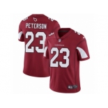 Men Nike Arizona Cardinals #23 Adrian Peterson Red Team Color Vapor Untouchable Limited Player NFL Jersey