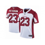 Men Nike Arizona Cardinals #23 Adrian Peterson White Vapor Untouchable Limited Player NFL Jersey