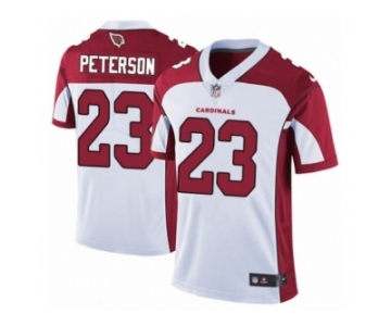 Men Nike Arizona Cardinals #23 Adrian Peterson White Vapor Untouchable Limited Player NFL Jersey