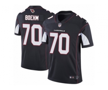 Men Nike Arizona Cardinals #70 Evan Boehm Black Alternate Vapor Untouchable Limited Player NFL Jersey