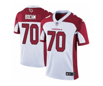 Men Nike Arizona Cardinals #70 Evan Boehm White Vapor Untouchable Limited Player NFL Jersey