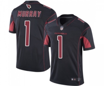 Men's Arizona Cardinals #1 Kyler Murray Limited Black Rush Vapor Untouchable Football Jersey