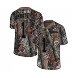 Men's Arizona Cardinals #1 Kyler Murray Limited Camo Rush Realtree Football Jersey