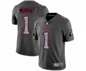 Men's Arizona Cardinals #1 Kyler Murray Limited Gray Static Fashion Football Jersey