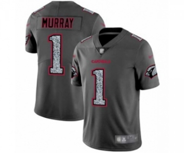 Men's Arizona Cardinals #1 Kyler Murray Limited Gray Static Fashion Football Jersey