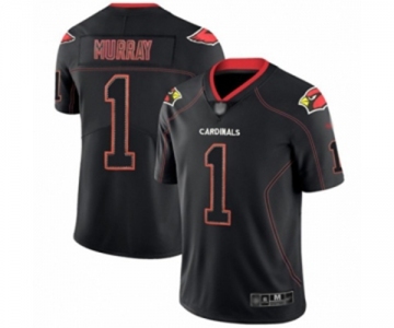 Men's Arizona Cardinals #1 Kyler Murray Limited Lights Out Black Rush Football Jersey