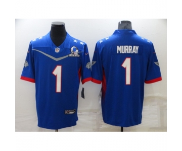 Men's Arizona Cardinals #1 Kyler Murray Nike Royal 2022 NFC Pro Bowl Limited Player Jersey