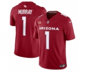 Men's Arizona Cardinals #1 Kyler Murray Red 2023 F.U.S.E. With 4-Star C Patch Vapor Untouchable F.U.S.E. Limited Football Stitched Jersey