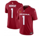 Men's Arizona Cardinals #1 Kyler Murray Red 2024 F.U.S.E. With 4-Star C Patch Vapor Untouchable Limited Football Stitched Jersey