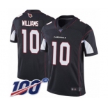 Men's Arizona Cardinals #10 Chad Williams Black Alternate Vapor Untouchable Limited Player 100th Season Football Jersey