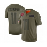 Men's Arizona Cardinals #11 Larry Fitzgerald Limited Camo 2019 Salute to Service Football Jersey