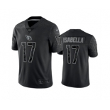 Men's Arizona Cardinals #17 Andy Isabella Black Reflective Limited Stitched Football Jersey