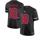 Men's Arizona Cardinals #18 Marvin Harrison Jr Black 2024 Draft F.U.S.E. Vapor Untouchable Limited Stitched Football Jersey