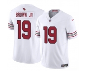 Men's Arizona Cardinals #19 Anthony Brown JR White 2024 F.U.S.E. Vapor Untouchable Limited Stitched Jersey