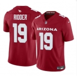 Men's Arizona Cardinals #19 Desmond Ridder Red 2024 F.U.S.E. Vapor Untouchable Limited Football Stitched Jersey