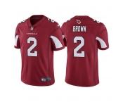 Men's Arizona Cardinals #2 Marquise Brown Red Vapor Untouchable Limited Stitched Jersey