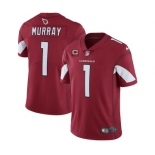 Men's Arizona Cardinals 2022 #1 Kyler Murray Red With 3-star C Patch Vapor Untouchable Limited Stitched NFL Jersey