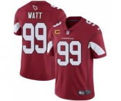 Men's Arizona Cardinals 2022 #99 J.J. Watt Red With 4-star C Patch Vapor Untouchable Limited Stitched NFL Jersey