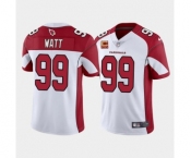 Men's Arizona Cardinals 2022 #99 J.J. Watt White With 4-star C Patch Vapor Untouchable Limited Stitched NFL Jersey