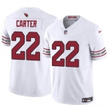 Men's Arizona Cardinals #22 Michael Carter White 2023 F.U.S.E. Vapor Untouchable Limited Football Stitched Jersey