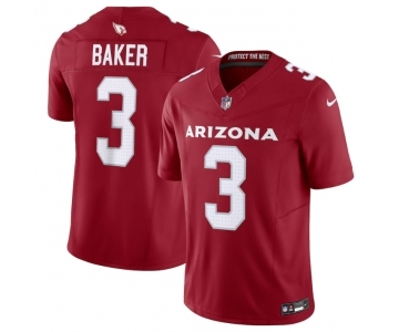 Men's Arizona Cardinals #3 Budda Baker Red Vapor Untouchable F.U.S.E. Limited Stitched Football Jersey