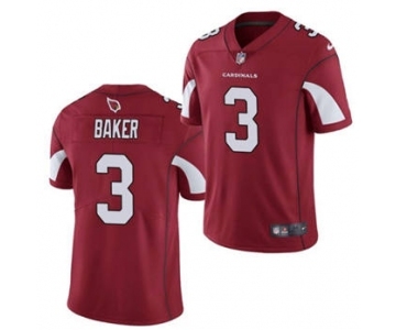 Men's Arizona Cardinals #3 Budda Baker Red Vapor Untouchable Limited Stitched Football Jersey