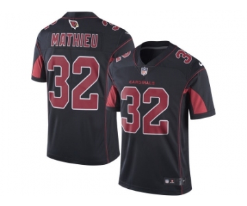 Men's Arizona Cardinals #32 Tyrann Mathieu Nike Black Color Rush Limited Jersey