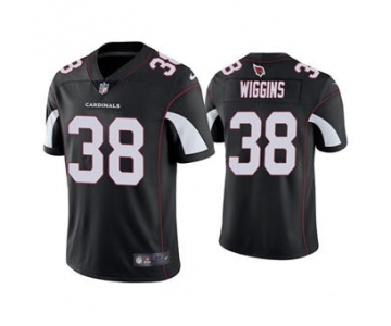 Men's Arizona Cardinals #38 James Wiggins Black Vapor Untouchable Limited Stitched Football Jersey