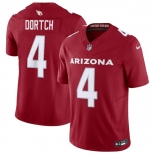 Men's Arizona Cardinals #4 Greg Dortch Red 2024 F.U.S.E. Vapor Untouchable Limited Stitched Football Jersey