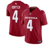 Men's Arizona Cardinals #4 Greg Dortch Red 2024 F.U.S.E. Vapor Untouchable Limited Stitched Football Jersey