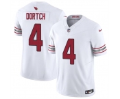 Men's Arizona Cardinals #4 Greg Dortch White 2024 F.U.S.E. Vapor Untouchable Limited Stitched Football Jersey