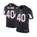 Men's Arizona Cardinals #40 Pat Tillman Black Alternate Vapor Untouchable Limited Player Football Jersey