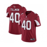 Men's Arizona Cardinals #40 Pat Tillman Red Team Color Vapor Untouchable Limited Player Football Jersey