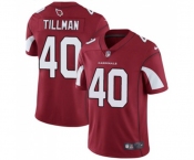 Men's Arizona Cardinals #40 Pat Tillman Red Team Color Vapor Untouchable Limited Player Football Jersey